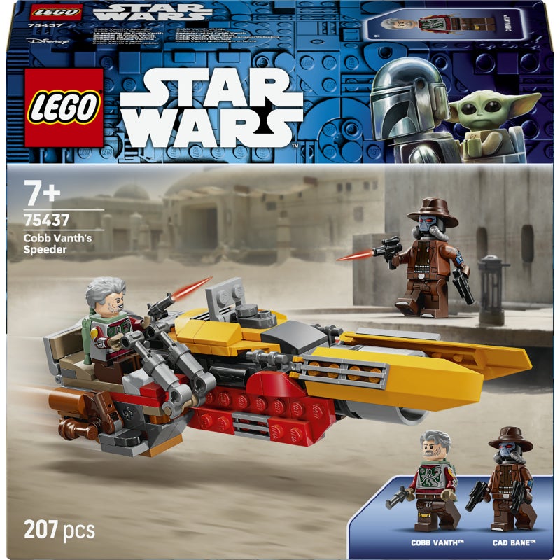 LEGO Star Wars Cobb Vanth's Speeder 75437 Building Toy Set (207 Pieces) - Image 2